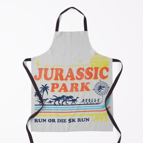 Item preview, Dinosaur Park Run or Die 1993 Worn Lts designed and sold by Alema Art.