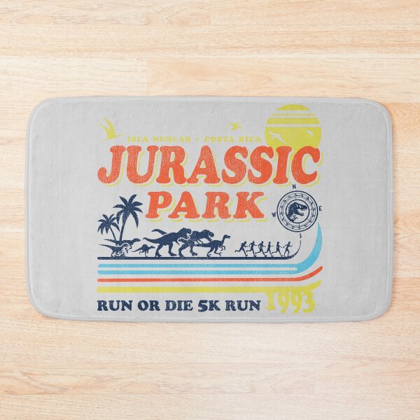 Item preview, Dinosaur Park Run or Die 1993 Worn Lts designed and sold by Alema Art.