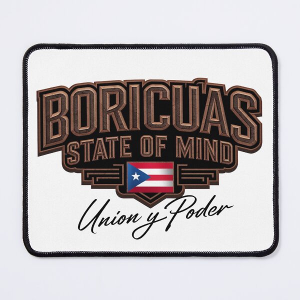 Item preview, BORICUAS STATE OF MIND LOGO #10 designed and sold by Boricuas Incorporated.