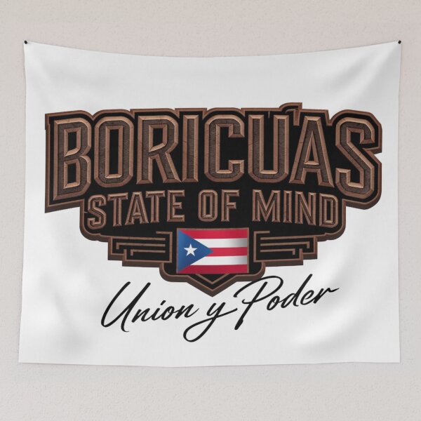 Item preview, BORICUAS STATE OF MIND LOGO #10 designed and sold by Boricuas Incorporated.