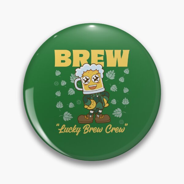 Item preview, Cartoon Beer Mug Leprechaun : Lucky Brew Cartoon for St. Paddy’s Fans designed and sold by ImaginarStore.