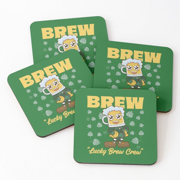 Item preview, Cartoon Beer Mug Leprechaun : Lucky Brew Cartoon for St. Paddy’s Fans designed and sold by ImaginarStore.