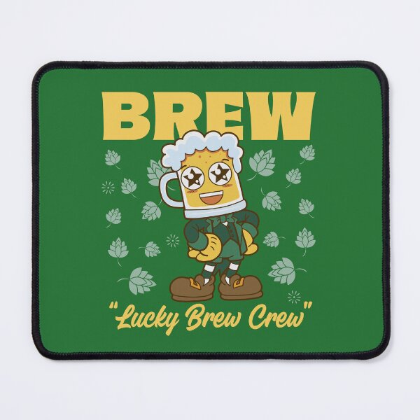 Item preview, Cartoon Beer Mug Leprechaun : Lucky Brew Cartoon for St. Paddy’s Fans designed and sold by ImaginarStore.