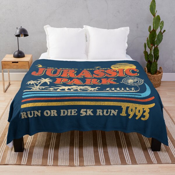 Item preview, Dinosaur Park Run or Die 1993 Worn designed and sold by Alema Art.