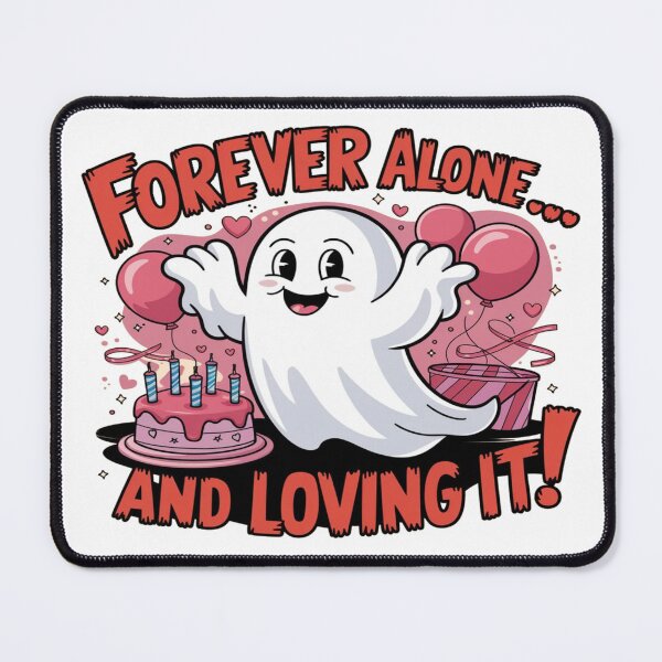 Item preview, VALENTINES DAY HORROR- Forever Alone… And LOVING IT! designed and sold by Rajasekar.