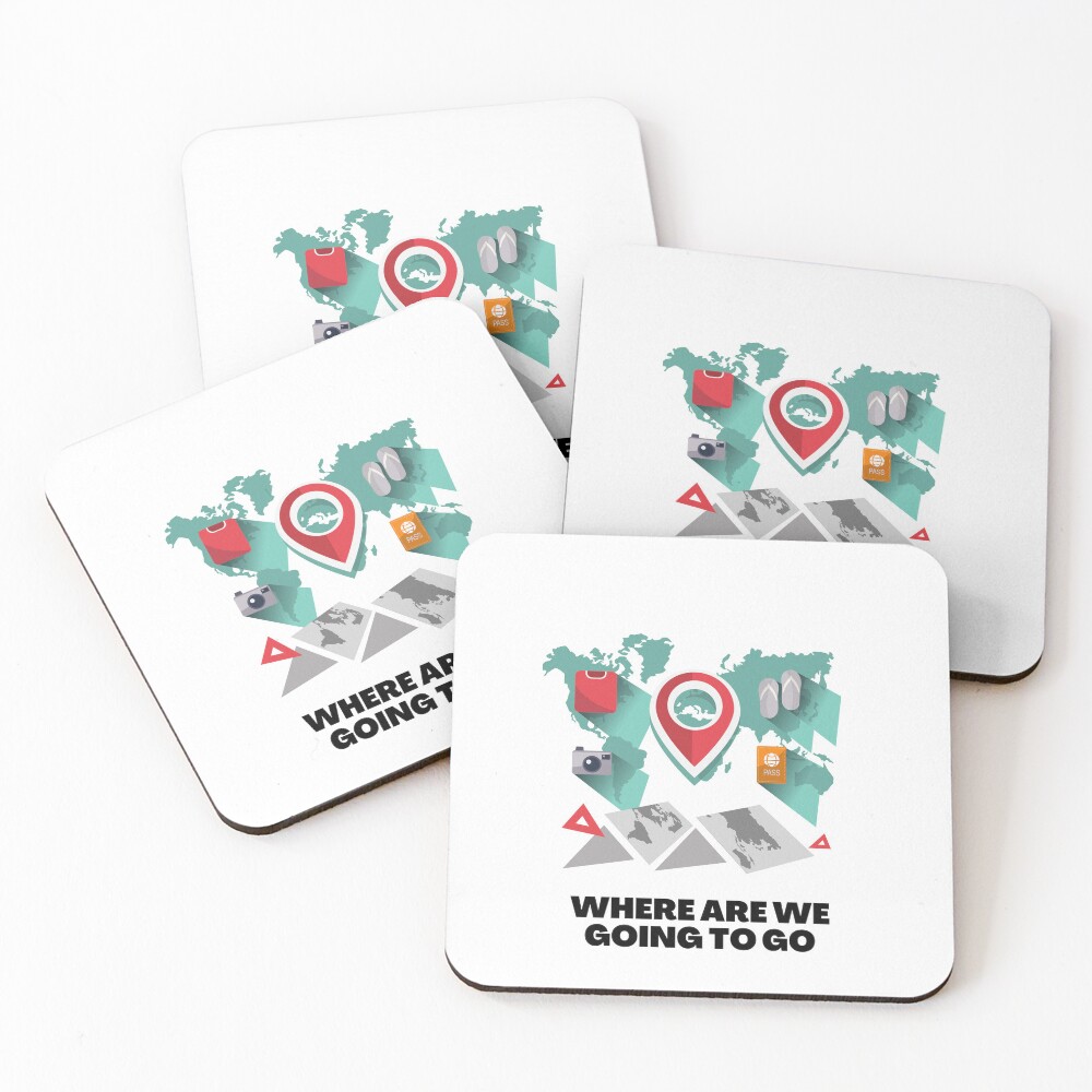 Item preview, Coasters (Set of 4) designed and sold by UniqueByMarko.