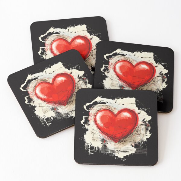 Item preview, Music Heart Love designed and sold by K-ART-STUDIO.