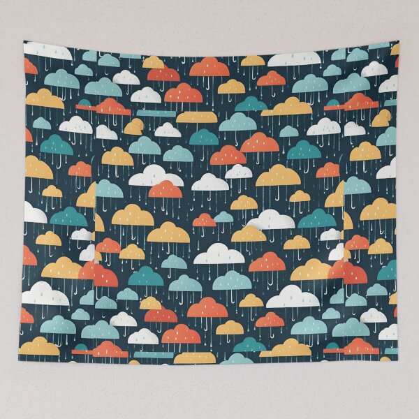 Item preview, Rainy days pattern designed and sold by Creative_verse108.