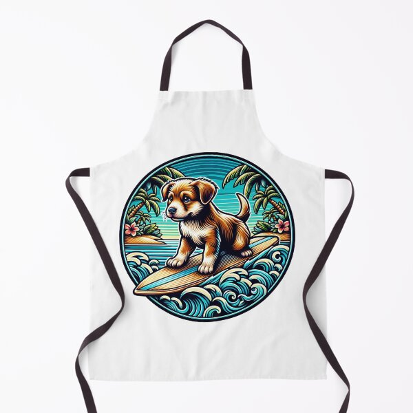 Item preview, Puppy Surfing designed and sold by pikeprints.