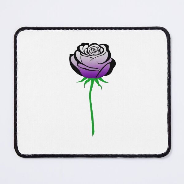 Item preview, Asexual Pride Rose – LGBTQ+ Art Design designed and sold by Travelslightly.