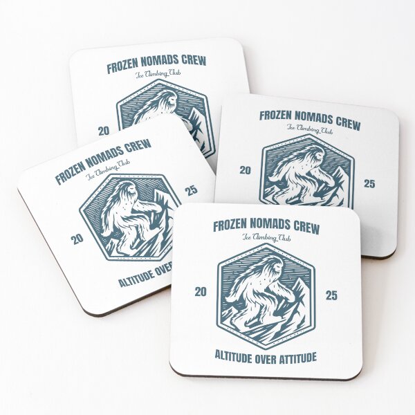 Item preview, Frozen Nomads Crew Ice Climbing Emblem designed and sold by Dago345.