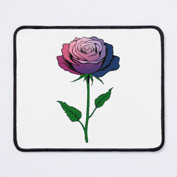 Item preview, Bisexual Pride Rose – LGBTQ+ Art Design designed and sold by Travelslightly.