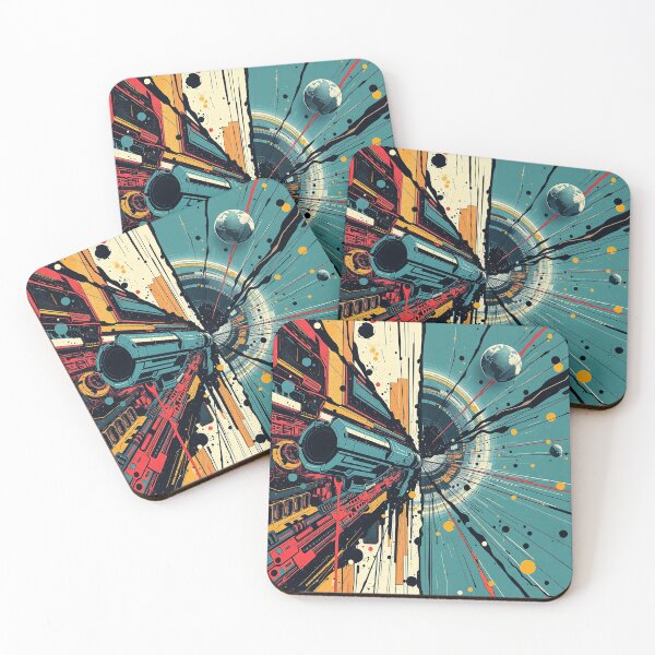 Item preview, Cosmic Divide: A Futuristic Sci-Fi Abstraction designed and sold by Arts Unlimited.