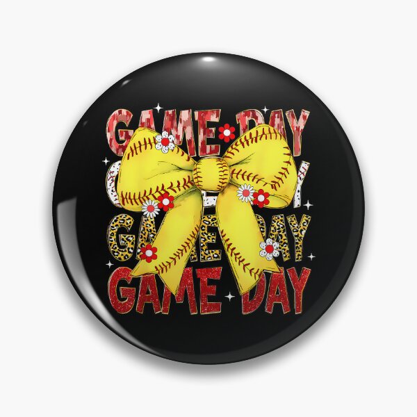 Item preview, Softball Coquette Game Day Softball Mama Softball Lover designed and sold by facegm.
