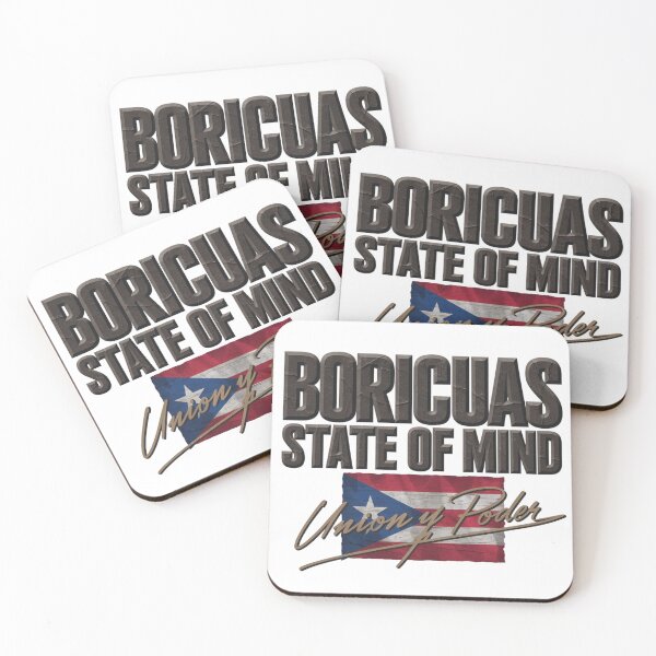 Item preview, BORICUAS STATE OF MIND LOGO #12 designed and sold by Boricuas Incorporated.