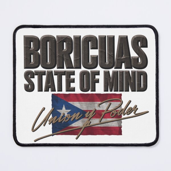 Item preview, BORICUAS STATE OF MIND LOGO #12 designed and sold by Boricuas Incorporated.