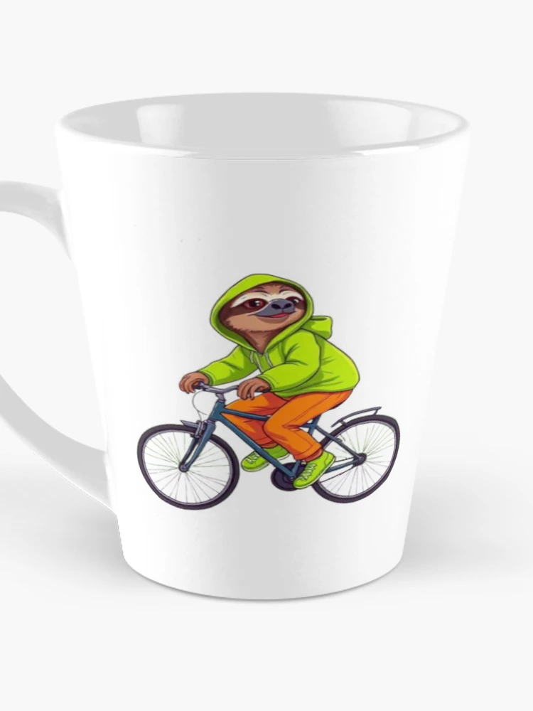 Thumbnail 3 of 4, Coffee Mug, Sloth Rider designed and sold by Acelle.