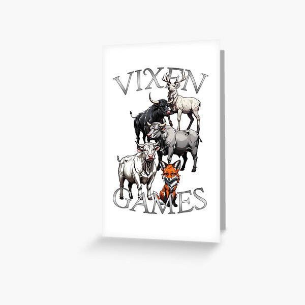 Item preview, All The Bulls Vixen Games  designed and sold by Vixen-Games.
