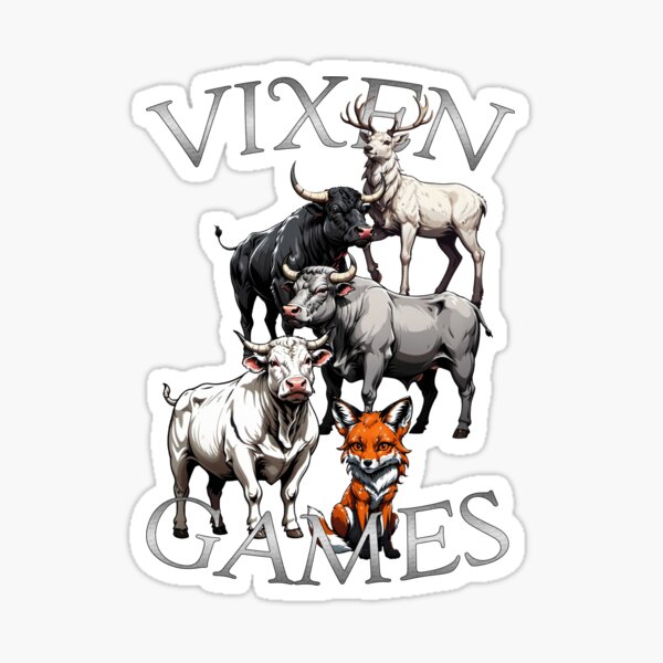 Item preview, All The Bulls Vixen Games  designed and sold by Vixen-Games.