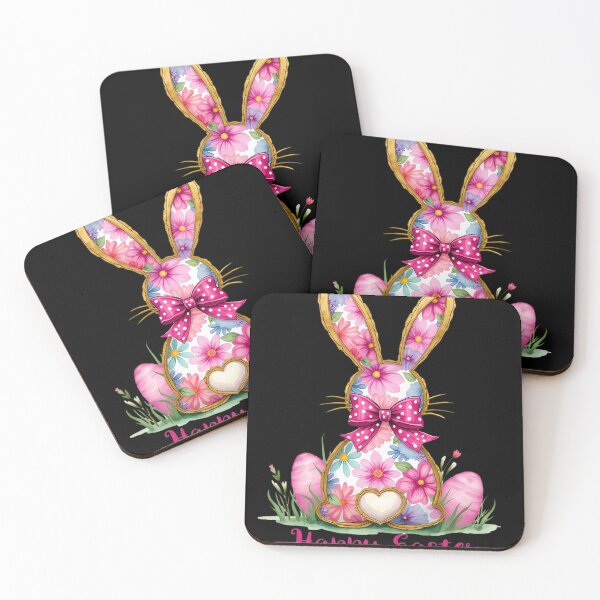 Item preview, Coquette Easter Bunny Happy Easter Coquette Bow Girls Women designed and sold by diyoor.