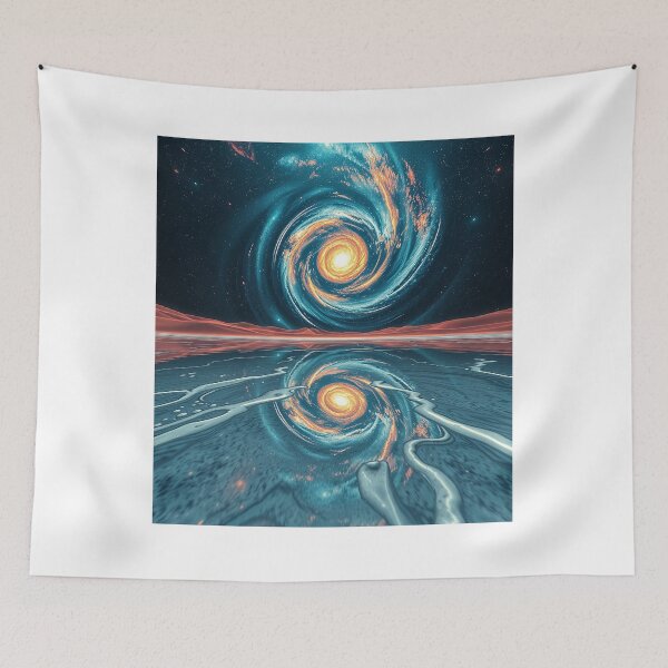 Item preview, Mirage of the Cosmos: A Surreal Liquid Desert designed and sold by Arts Unlimited.