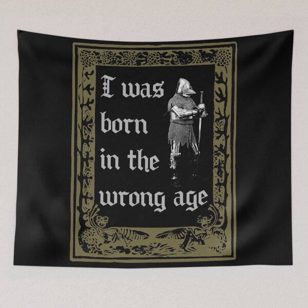Item preview, I was born in the wrong age designed and sold by R-A Designs.