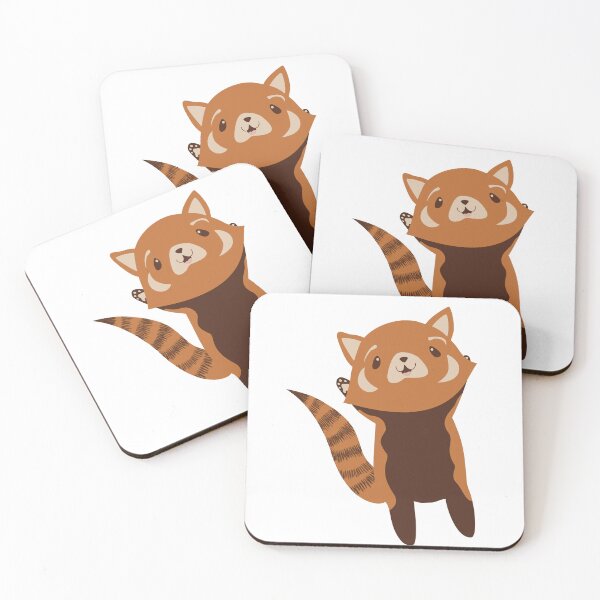 Item preview, Kawaii Standing Red Panda designed and sold by SuperFoxStudio.