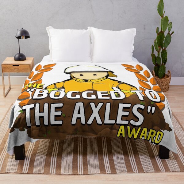 Item preview, The Bogged to the Axles award (White Helmet) designed and sold by Flashover.