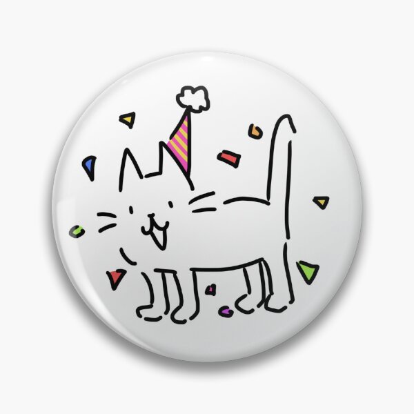 Item preview, Confetti Cat designed and sold by 01basil.