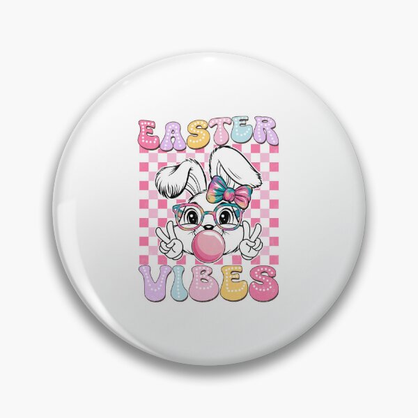 Item preview, Retro Groovy Easter Vibes Bunny Rabbit Easter Women Girl Kid designed and sold by diyoor.