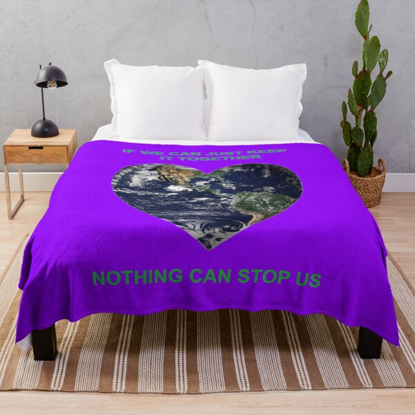 Item preview, Heart Globe - IF WE CAN JUST KEEP IT TOGETHER, NOTHING CAN STOP US designed and sold by Creative Endeavors ..