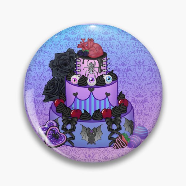 Item preview, Valloween Cake (pastel goth) designed and sold by Miss Lunaria.