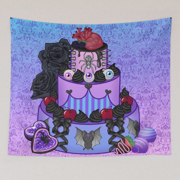 Item preview, Valloween Cake (pastel goth) designed and sold by Miss Lunaria.