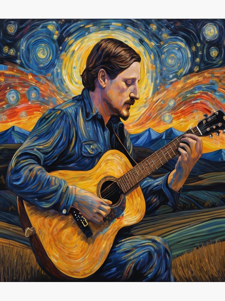  "Psychedelic Soundscape: Sturgill Simpson's Musical Fusion" Sticker