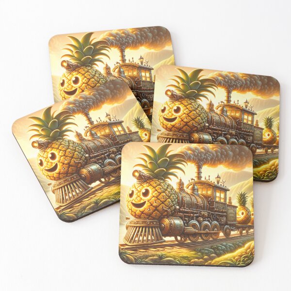 Item preview, Adventurous Pineapple Train designed and sold by Astralia.