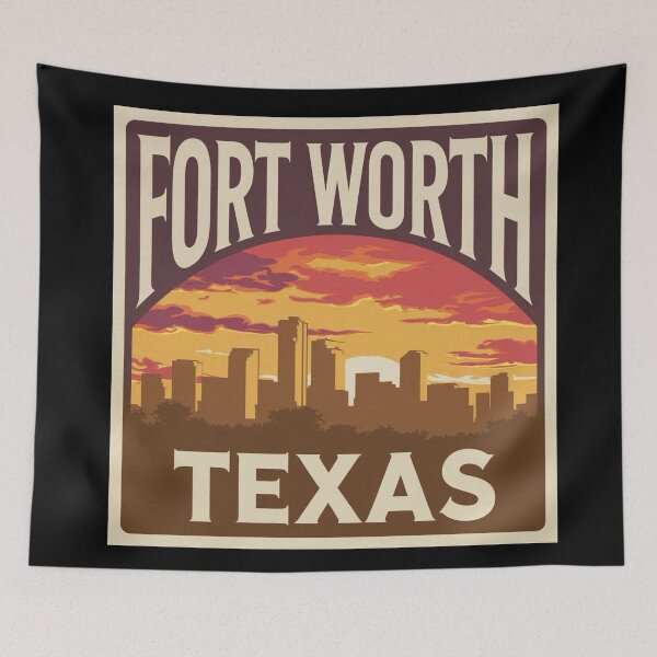Item preview, Fort Worth Texas 4 designed and sold by PhansCustoms.