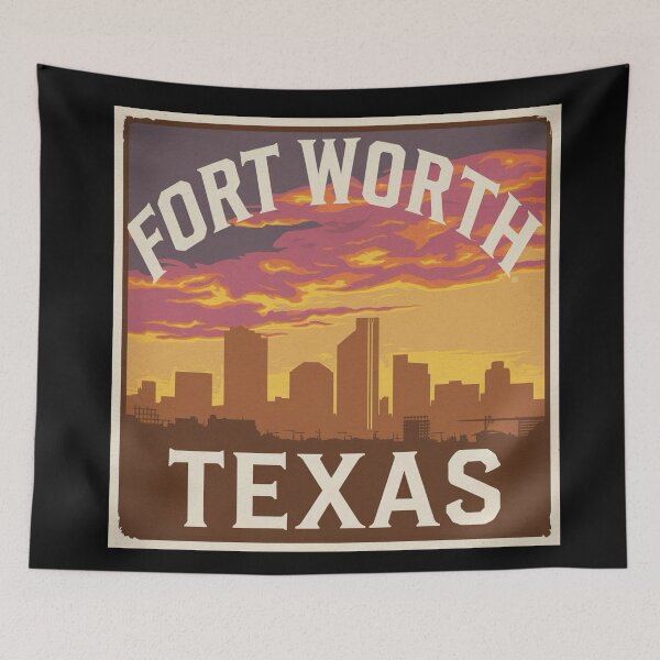 Item preview, Fort Worth Texas 3 designed and sold by PhansCustoms.