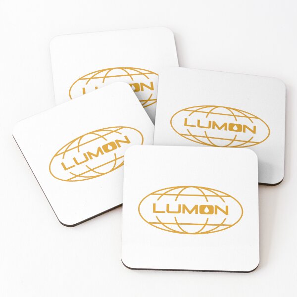 Aperçu de l'œuvre Logo esthétique jaune Lumon créée et vendue par eckstickers.