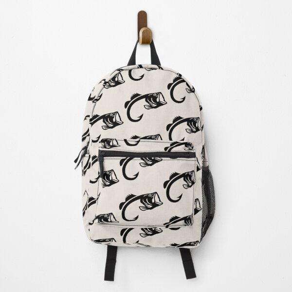 Item preview, Fishing Hook Bass Sticker designed and sold by BlueSkyTheory.
