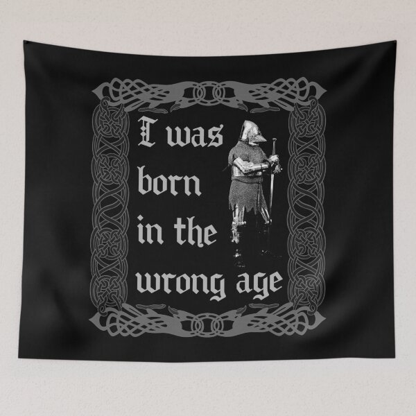 Item preview, I was born in the wrong age - ver. 2 designed and sold by R-A Designs.