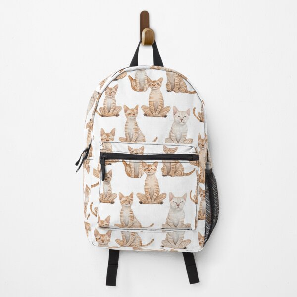 Item preview, Thai Cats in Lotus Position Minimal Seamless Pattern designed and sold by IssaraStudio.