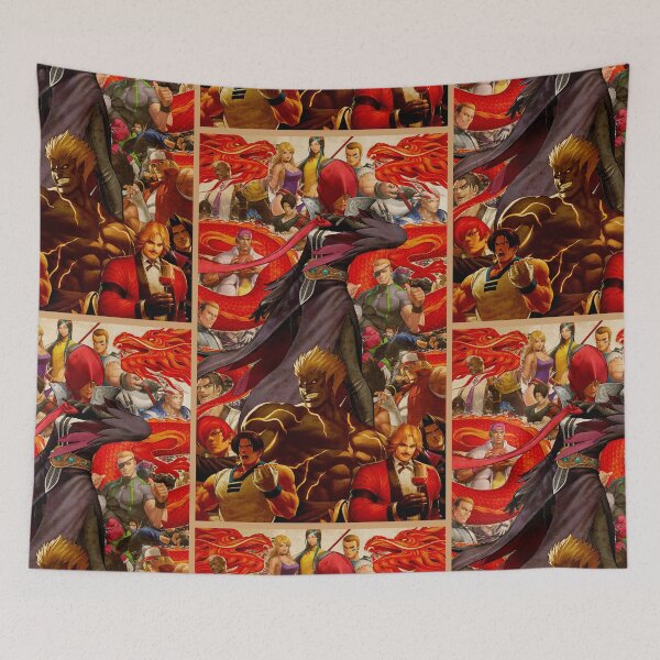 Item preview, Najd Arcade Retro King of Fighters Gaming Art designed and sold by Back2Collage.
