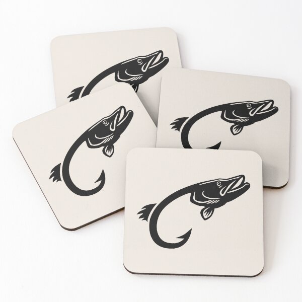 Item preview, Fishing Hook Musky Sticker designed and sold by BlueSkyTheory.