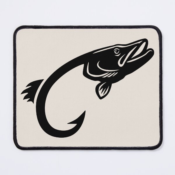 Item preview, Fishing Hook Musky Sticker designed and sold by BlueSkyTheory.