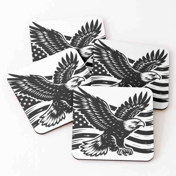 Item preview, Eagle with American Flag designed and sold by Rob5Designs.