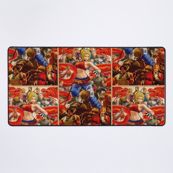 Item preview, Blue Mary Arcade Retro King of Fighters Gaming Art designed and sold by Back2Collage.