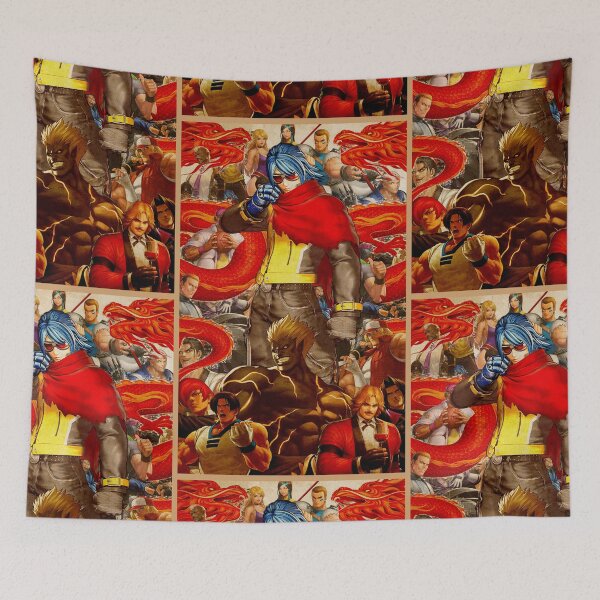 Item preview, KROHNEN Arcade Retro King of Fighters Gaming Art designed and sold by Back2Collage.