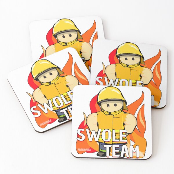 Item preview, Swole Team - Yellow Helmet designed and sold by Flashover.