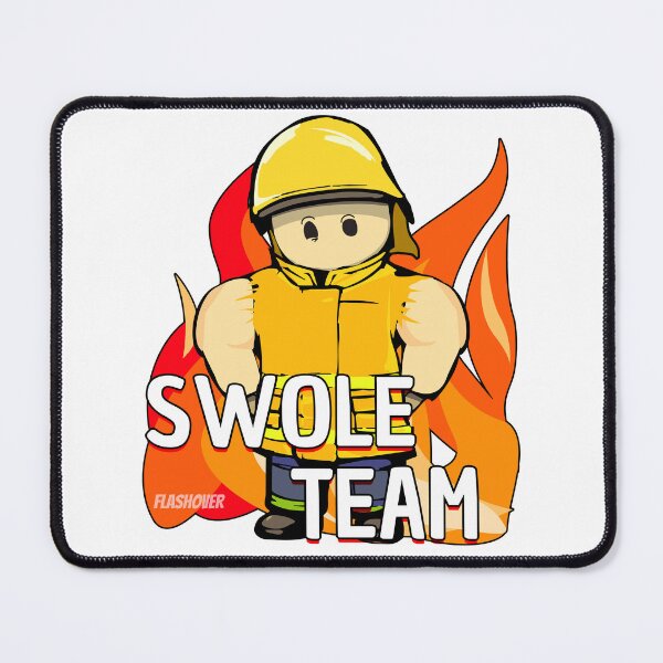 Item preview, Swole Team - Yellow Helmet designed and sold by Flashover.