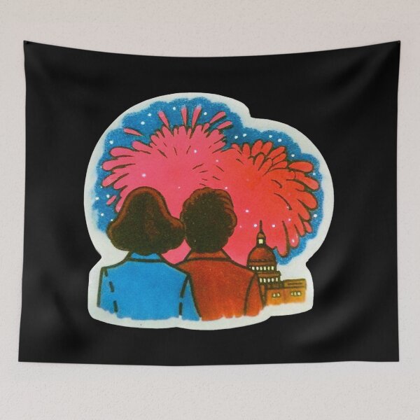 Item preview, 1970s Inspired Fireworks Design designed and sold by bearslover.